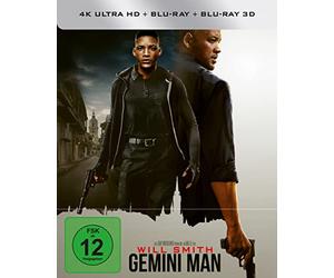 Gemini Man - 3D 4k Ultra-HD + Blu-Ray - Bluray - Ultra-HD - Steelbook [Limited Edition](exklusiv bei Amazon.de) [4k Ultra-HD + Blu-Ray]