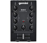 Gemini MM-1 - Mini mezclador DJ de 2 canales