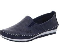 Gemini Mocasines de Cuero para Mujer 382647-01, Talla:37 EU, Color:Azul