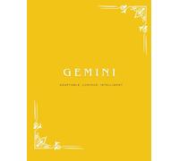 Gemini Planner: A4 Bullet Journal for a organized Gemini. Dotted, with mood tracker, habits tracker, notes, to do lists. 150 pages.