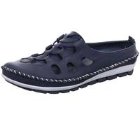 Gemini Sandalias de Cuero para Mujer 382646-01, Talla:38 EU, Color:Azul