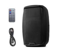 Gemini Sound AS-2112BT Active Bluetooth PA System, altavoces de Woofer de 12 pulgadas de WATTS 1500W WATTS DJ altavoces, SD, USB, entrada/salida XLR,