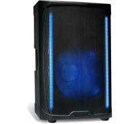 Gemini Sound GD-L215PRO - Altavoz PA Bluetooth de 1300 W con luces LED para fiestas y mezclador de 3 canales - Woofer de alta potencia de 15 pulgadas para DJ y fiestas