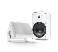 Gemini Sound GHSI-W525BT-PR-WHT Altavoz de graves potente de 5,25 pulgadas, potencia máxima de 150 vatios, resistente al agua, Bluetooth
