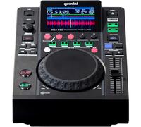 Gemini Sound MDJ-500 Reproductor de medios profesional con 4 señales calientes y bucle automático o manual, pantalla de color, MIDI, tarjeta de sonido de 24 bits / 192kHz