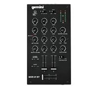 Gemini Sound MXR-01BT Professional Bluetooth 2-Channel DJ Mixer