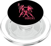 Gemini Star Sign Birthday Zodiac Horoscope Playing Card PopSockets PopGrip para MagSafe