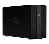 Gemini Thunderbolt Dock y carcasa de almacenamiento RAID de doble bahía, Caja de unidades negro