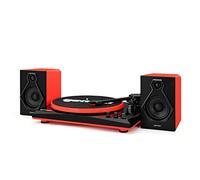 Gemini TT-900 Red | Tocadiscos con Sistema de Sonido - Bluetooth - Sistema Completo