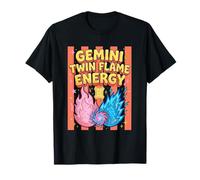 Gemini Twin Flame Energy Astrología Signo del Zodiaco Camiseta