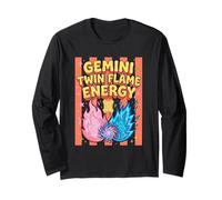 Gemini Twin Flame Energy Astrología Signo del Zodiaco Manga Larga