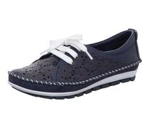 Gemini Zapatillas en Piel con Cordones para Mujer 382644-01, Talla:40 EU, Color:Azul