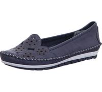 Gemini Zapatillas Para Dama De Cuero Con Cortes Y Diseño De Flores 382336-01