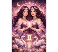Gemini Zodiac Goddess Notebook: Astrology Journal for Women - Celestial Horoscope Gift, Spiritual Writing Journal, Birthday Gift for Gemini
