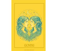 Gemini Zodiac Notebook: Astrology-Themed Gemini Star Sign Journal | 6” x 9” Lined Notebook | 120 Pages | Celestial Gemini Gift for Horoscope Lovers, Writers & Thinkers
