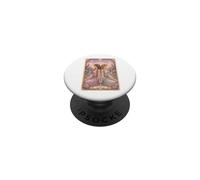 Gemini Zodiac Sign Tarot Card Fairy Tale Pastel Fantasy Art PopSockets PopGrip Adhesivo