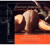 Geminiani : 6 Sonates pour violoncelle et basse continue, op. 5. Bronzi, Barchi.