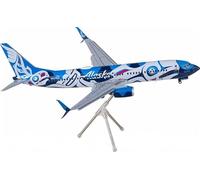Geminijets para Alaska Airlines para Boeing 737-800S N559AS Flaps Down 1:200 modelo preconstruido de avión