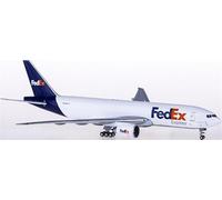 Geminijets para FedEx para Boeing 777-200LRF N887FD 1:400 modelo de avión preconstruido