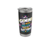 Géminis Nunca sabes qué versión obtendrás Vaso térmico de acero inoxidable de doble pared