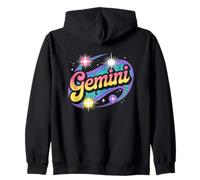 Geminis Zodiac Astrología Horóscopo Cósmico Gemelos Sudadera con Capucha