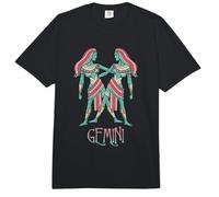 Géminis ZodiacoTwins Azteca Mayo Junio Astrología de Cumplea Comfort Colors Adult Heavyweight T-Shirt