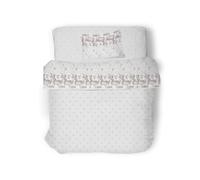 GEMITEX Juego de sábanas de algodón 100% algodón, Transpirable, sin sustancias nocivas, Calidad certificada Standard 100 by Oeko-Tex Fiducia nel Textil, 1 Plaza y Media, G12/gris, diseñado en Italia