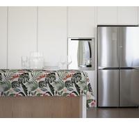 GEMITEX Mantel Tradition, afelpado, encerado, impermeable y antimanchas, decoración 4162 Amazon Jungle, ideal para mesas rectangulares para 6/8 personas, 140 x 180 cm, fabricado en Italia, acabado con