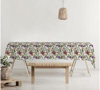 GEMITEX Tucano - Mantel de Felpa, Encerado, decoración 234, Fabricado en Italia, 140 x 140 cm