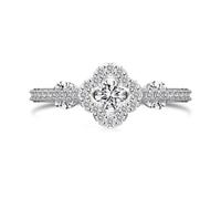 GemKing GMK-SL-DY121123, 6, Plata de ley, No es una piedra preciosa