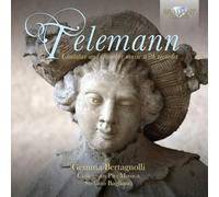 TELEMANN: Cantatas for soprano & recorder [CD de audio] Gemma Bertagnolli, Collegium Pro Musica, Telemann and Stefano Bagliano