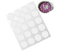 Gemme Adesive - Resina 3D Convessa Decorativa, Pegatina Artigianali Trasparenti E Gemme Adesive,per Casa Ufficio Scuola Quaderno Diario Telefono Carta Studenti Bambini Feste Compleanni Vacanze