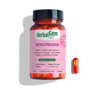 HERBALGEM - Gemmocaps Menopausia - Complemento Sin Hormonas - Reduce los Sofocos y Favorece el Sueño y la Energía - 30 Cápsulas Ecológicas