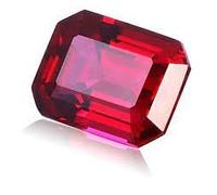 GEMS RIVER Piedra de manik natural de 9,25 ratti de 8,85 quilates, piedra de rubí birmano de alta calidad certificada I para fines astrológicos (Z22), piedra preciosa, rubí, Gema, Rubí