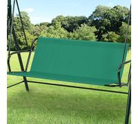 Gemsaya Asiento de repuesto para columpio de Hollywood, Oxford 600D, funda de asiento para columpio de Hollywood, resistente al agua y al desgarro, funda de 2 y 3 plazas (verde, 115 x 48 x 48 cm)