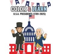 GemsEduPlay Color & Learn: U.S.A. Presidents (1789-2025)