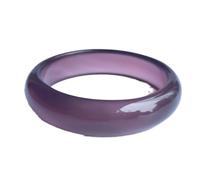 Gemstone Bangle for Women, Purple Jadeite, reflexión para su Hija al graduarse