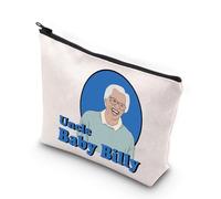 Gemstones - Bolsa de maquillaje para programa de televisión, diseño de tío Billy Freeman, regalos para el tío Billy y Billy, regalos de la Biblia, regalos inspirados en piedras preciosas, bolsa con