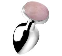 Gemstones Rose Quartz Gem Large Anal Plug