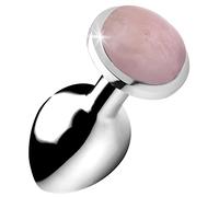 Gemstones Rose Quartz Gem Medium Anal Plug
