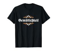 Gemütlichkeit Gemutlichkeit German October Fest Cozy Camiseta gráfica económica