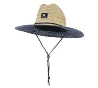 GEMVIE Sombrero de Baño de Paja para Mujer Unisex Sombrero de Sol para Hombre con Correa Ajustable Sombrero de Panamá ala Ancha Protección Solar Anti-UV Primavera Verano