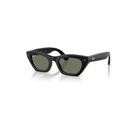 RAY-BAN Meta Gen 3 Zena - Gafas con IA - Negro Brillante | Más de 8 h de batería, 6 micrófonos, montura fina - lentes polarizadas G15 Verde