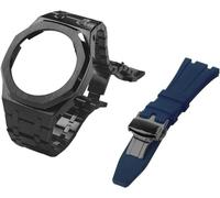 Gen 5 Metal Watch Case Bezel Strap+Fluororubber Watch Band Combination Set，For GA2100 GA2110 GAB2100 GM2100 Mod Kit for Watch Full