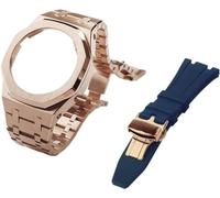 Gen 5 Metal Watch Case Bisel Strap+Fluororubber Watch Band Combination Set, para GA2100 GA2110 GAB2100 GM2100 MOD Kit para Watch Full Origin China