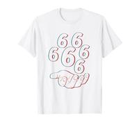 Gen Alpha 67 Meme Haz los cálculos 6 7 Pareja Que lo Empareja con él con Ella Camiseta