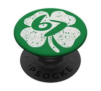 Gen Alpha Slang 6-7 Grunge Irlandés Adolescente Seis Siete Meme Trébol PopSockets PopGrip Adhesivo