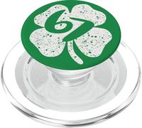Gen Alpha Slang 6-7 Grunge Irlandés Adolescente Seis Siete Meme Trébol PopSockets PopGrip para MagSafe