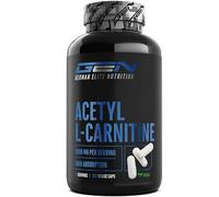 GEN GERMAN ELITE NUTRITION Acetil-L-Carnitina - 250 Cápsulas Veganas | 3000 mg por Dosis Diaria - Forma Acetilada de L-Carnitina - Dosis Extra Alta - Vegano