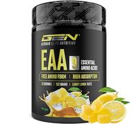 GEN GERMAN ELITE NUTRITION EAA en Polvo - 532 g - 9 Aminoácidos Esenciales | Sabor Candy Lemon - Fórmula Human Code - Incl. Histidina y BCAA - 10 g de EAA por Porción - Vegano